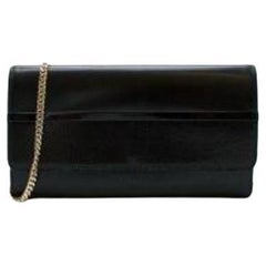 Lanvin Embossed Leather Shoulder Bag