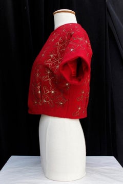 Lanvin Bolero Bordado de Castillo