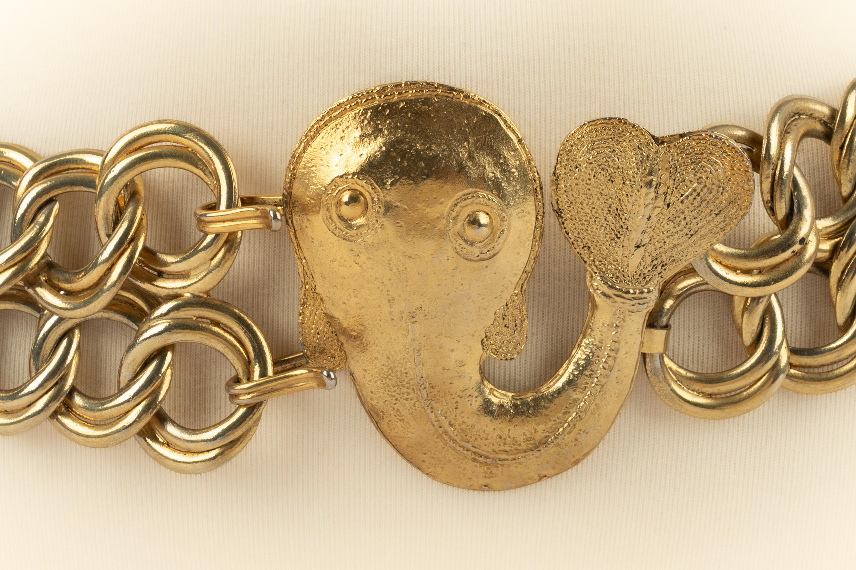 Ceinture poisson Lanvin en vente 5