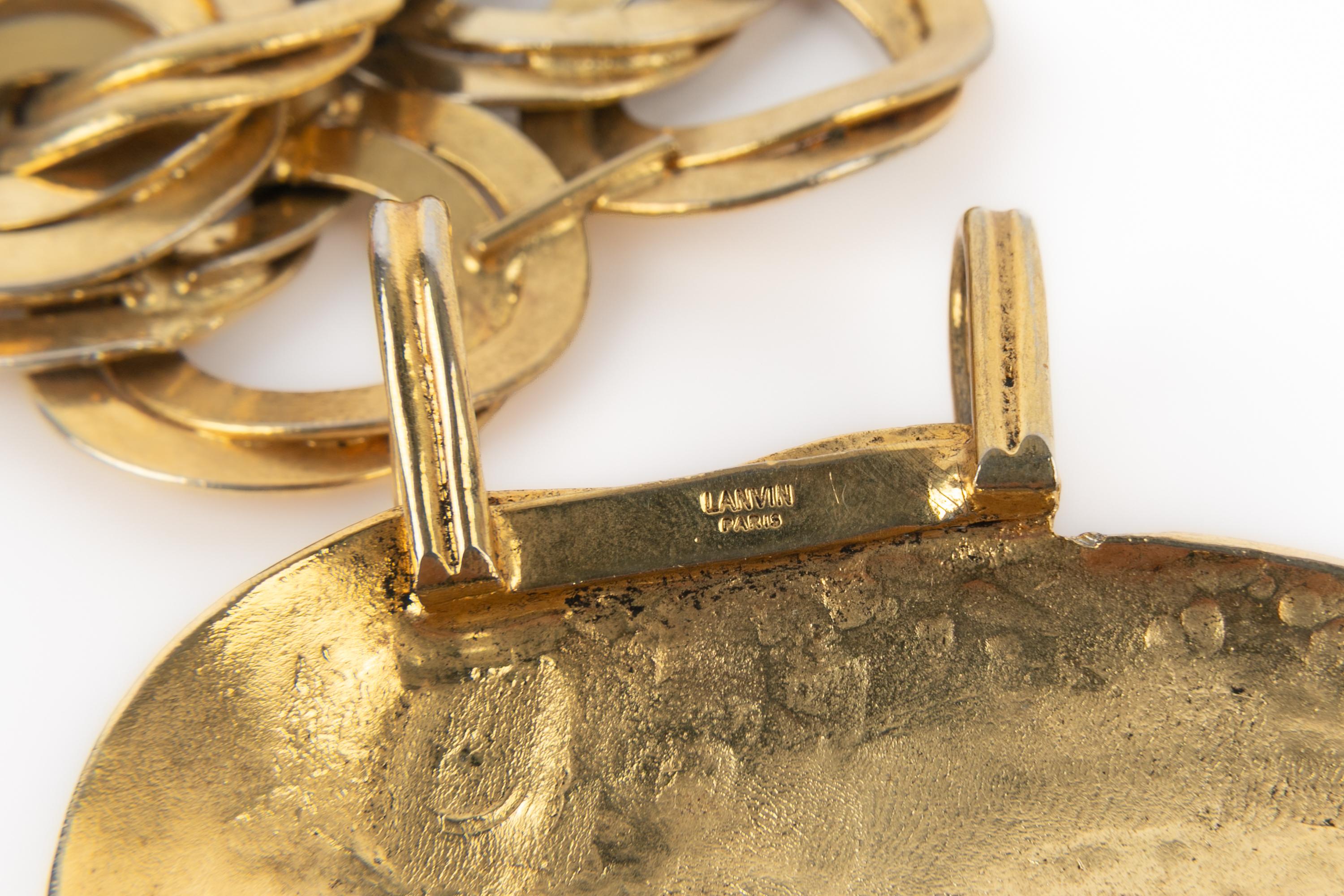 Ceinture poisson Lanvin en vente 3