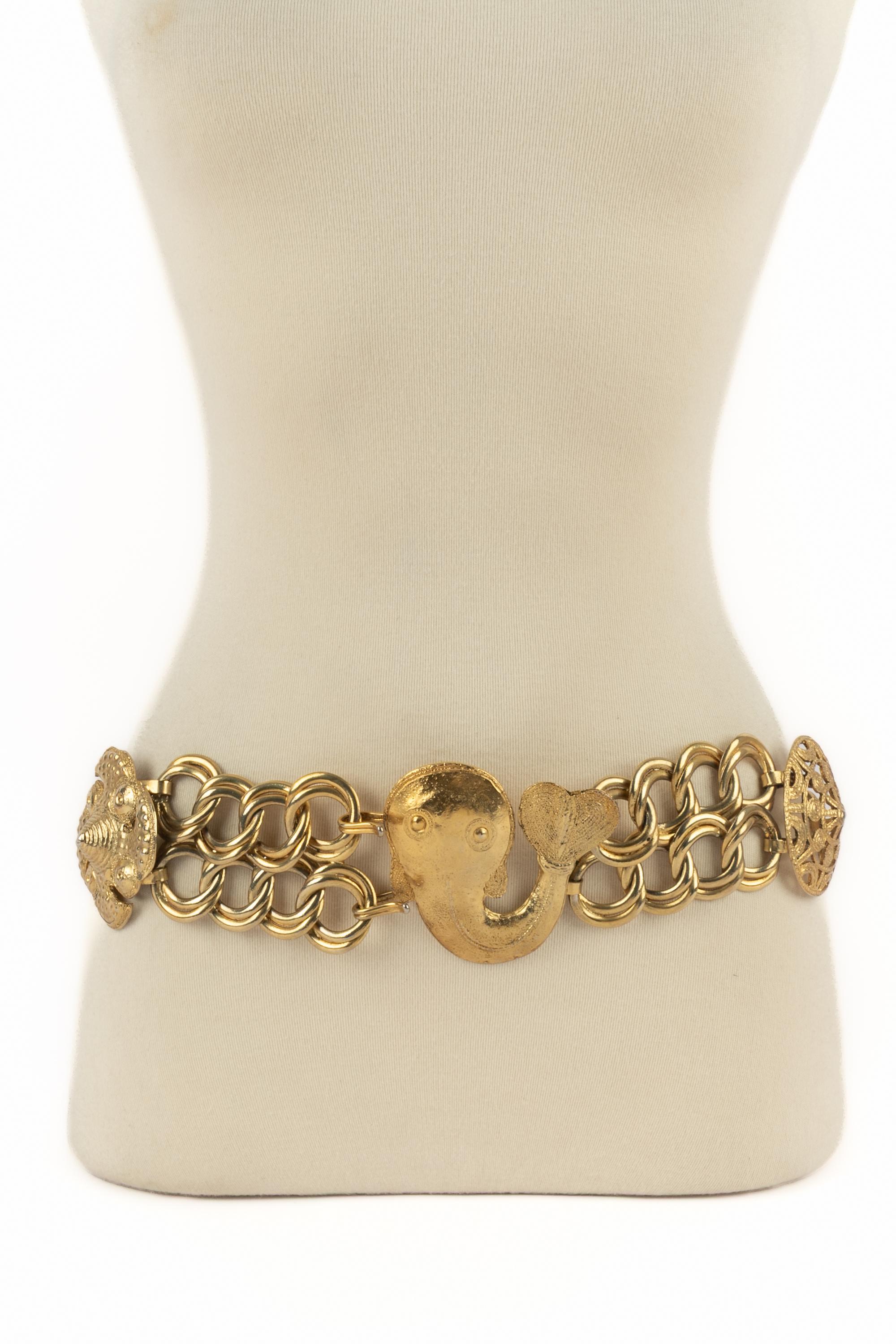 Ceinture poisson Lanvin en vente 4