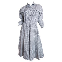 Lanvin gingham dress, 1970s
