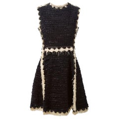 Lanvin Glitter Lamé Fringe Dress
