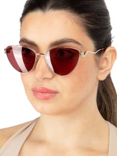 Lanvin Gold Rateau Cat Eye Sunglasses