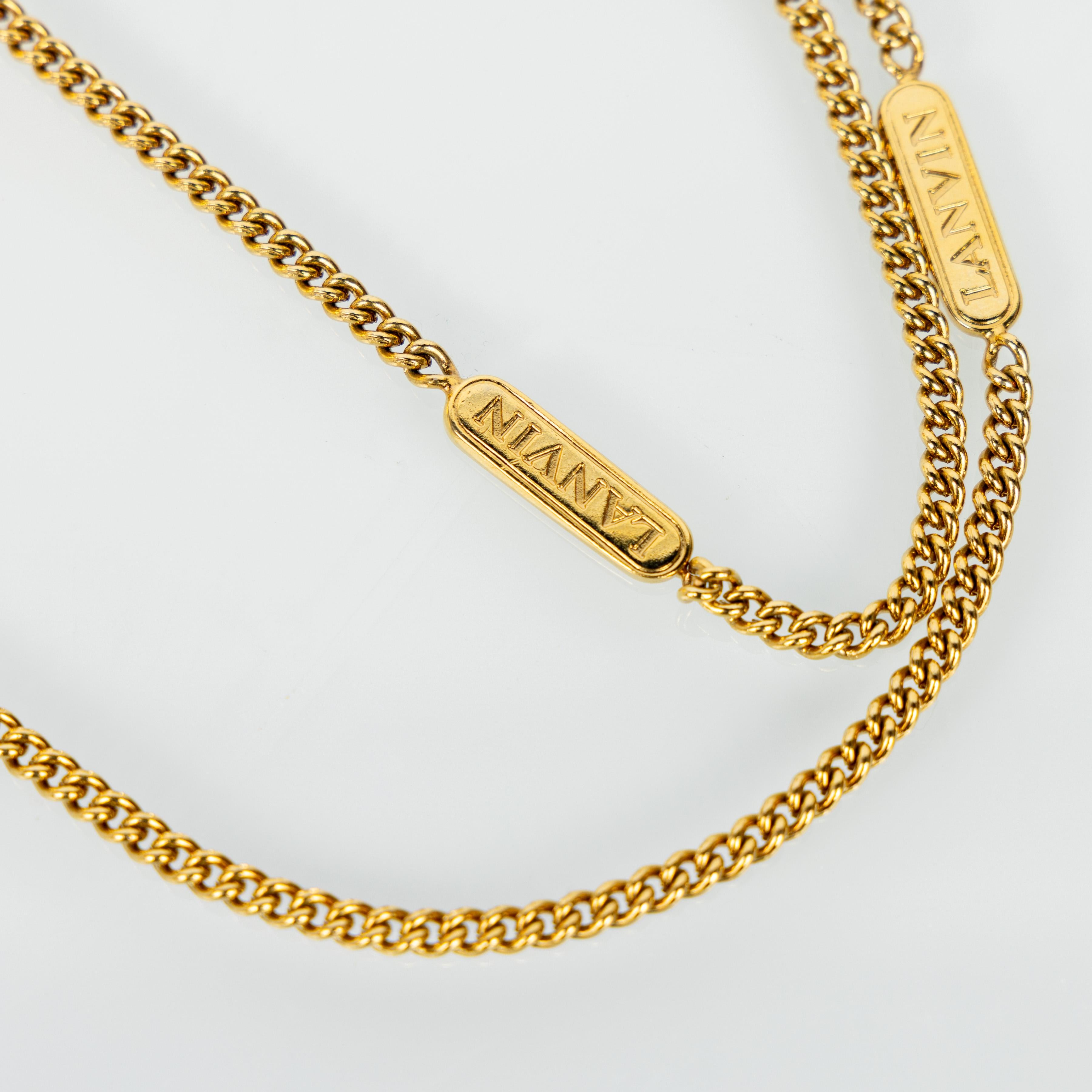 Borsa Minaudière Lanvin con conchiglia d'oro in vendita 1