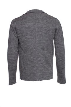 Lanvin, Gray Alpaca cardigan