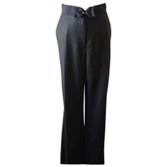 Lanvin Gray Wool Cashmere Pants