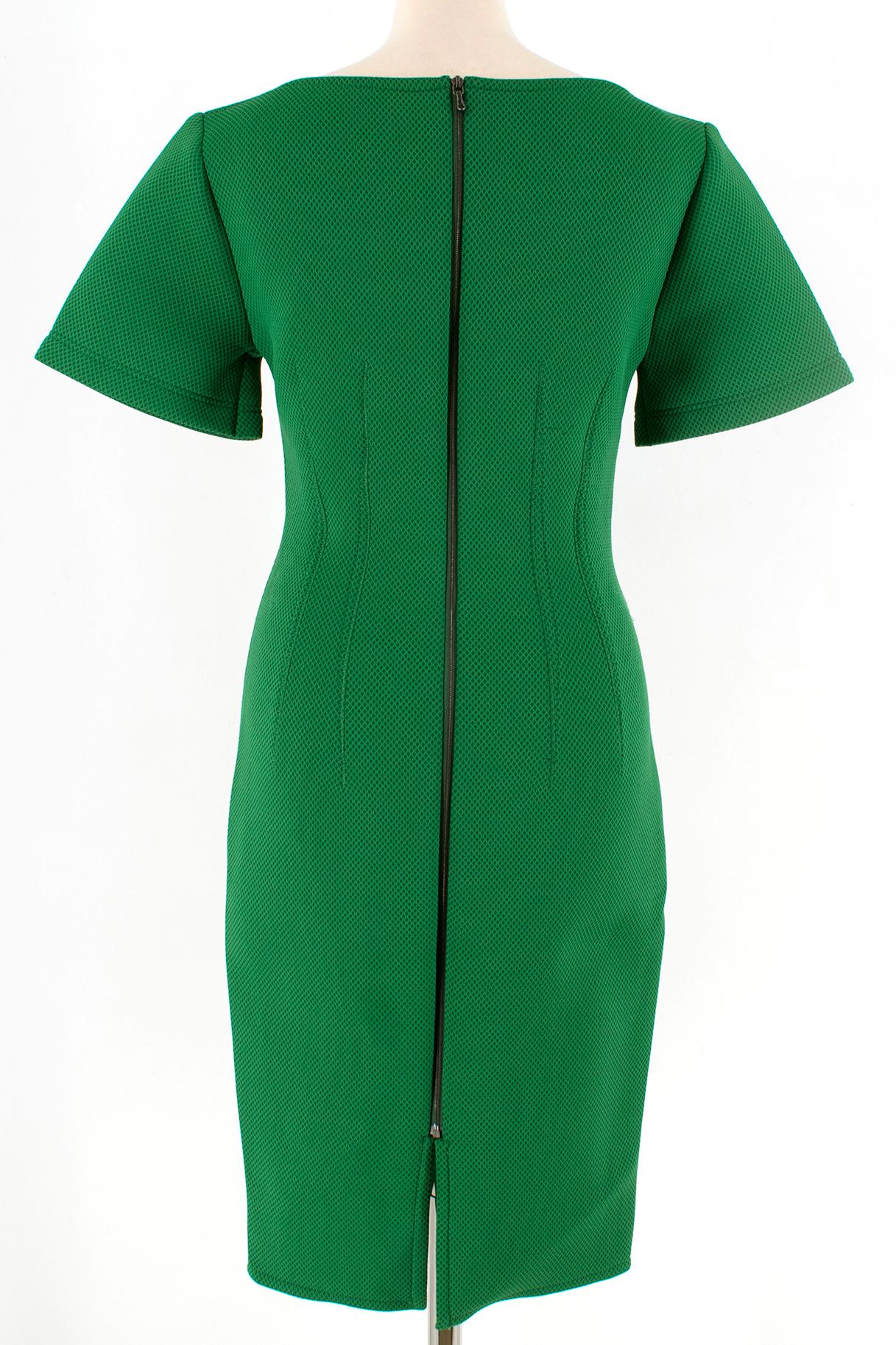 lanvin green dress
