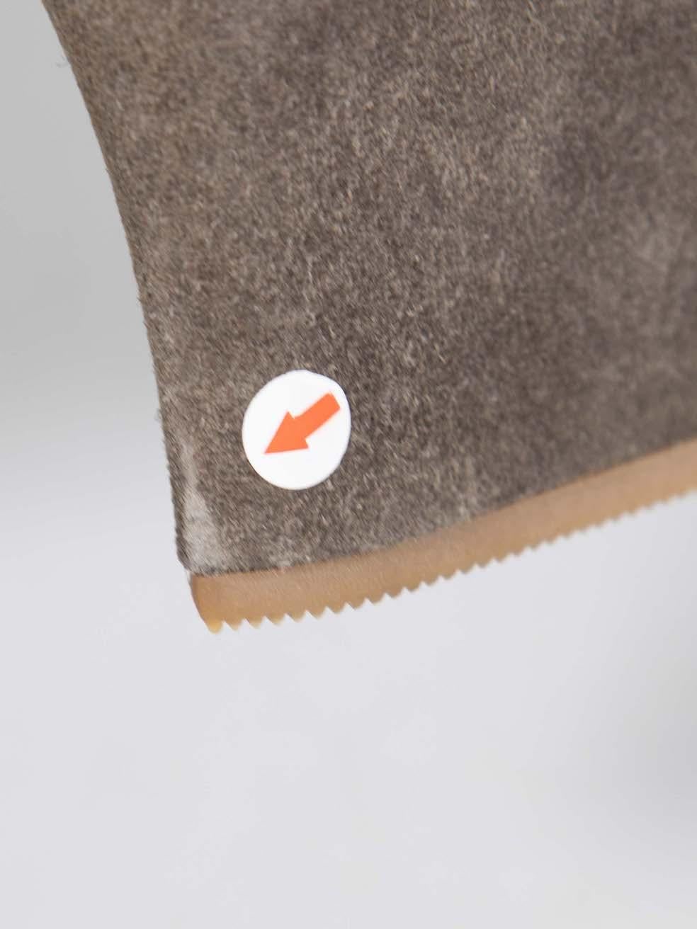 De las mujeres Lanvin Botas de ante gris con cuña en el tobillo Talla IT 36 en venta