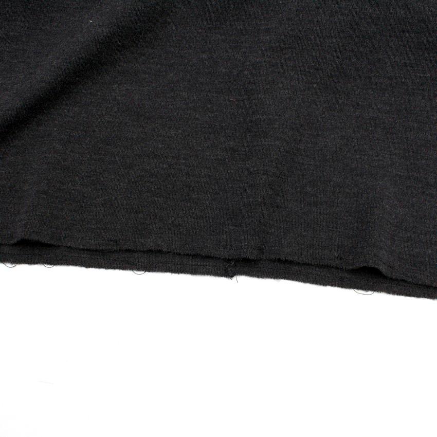 Lanvin Grey Wool Dress - Size US 4 For Sale 2