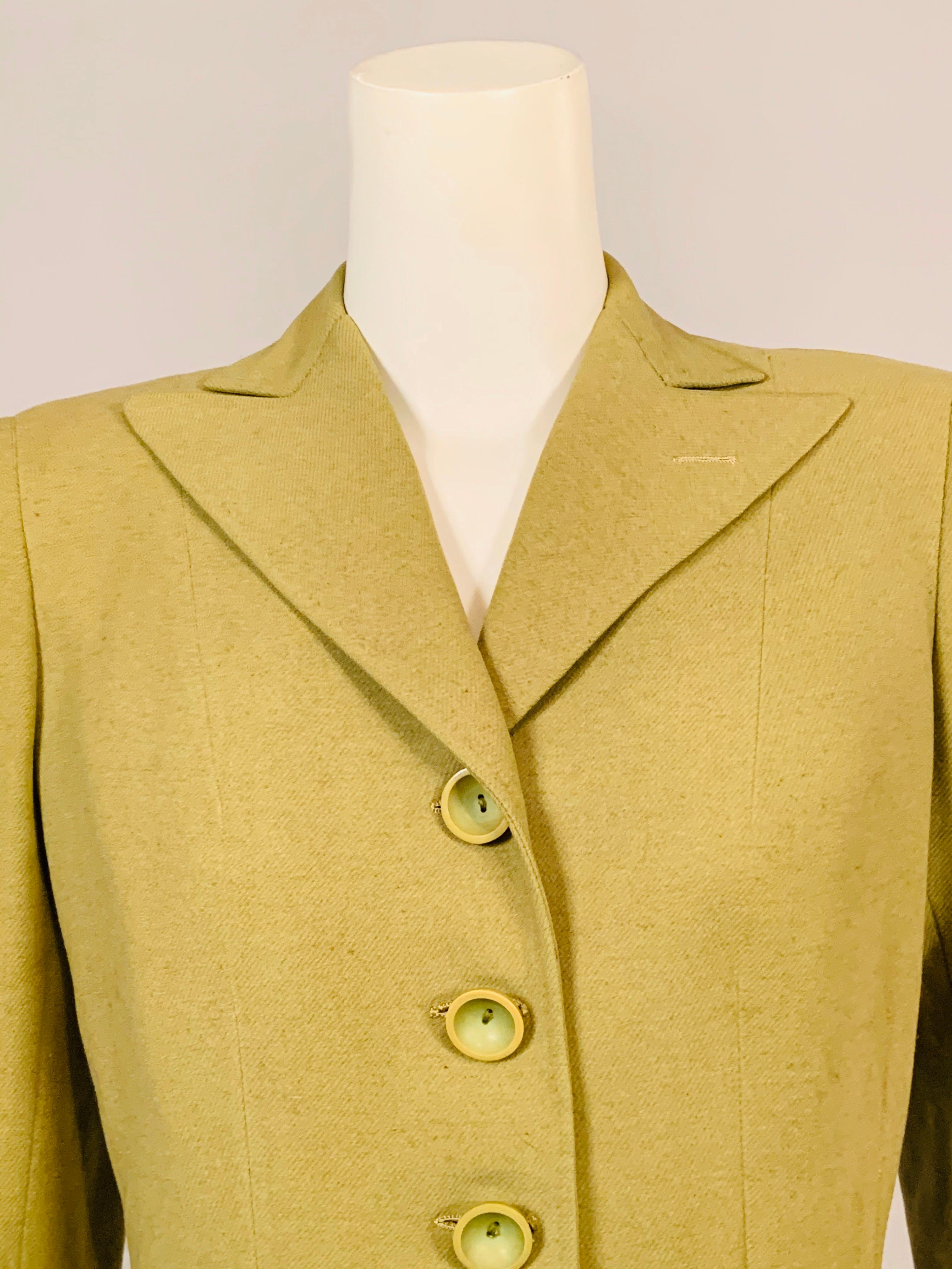 lanvin green coat