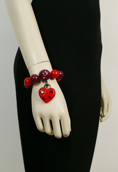 Lanvin Heart Charm Bracelet