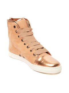 Lanvin High Top Suede Trainers Size UK 3