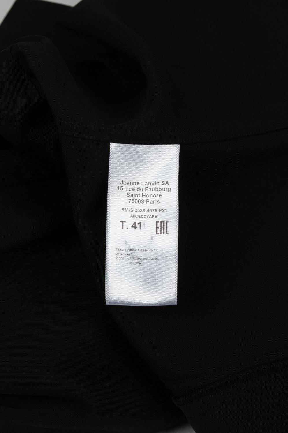 Lanvin Hooded Shirt Men Light Jacket Size 41/16 (Large), S551-1 For Sale 1