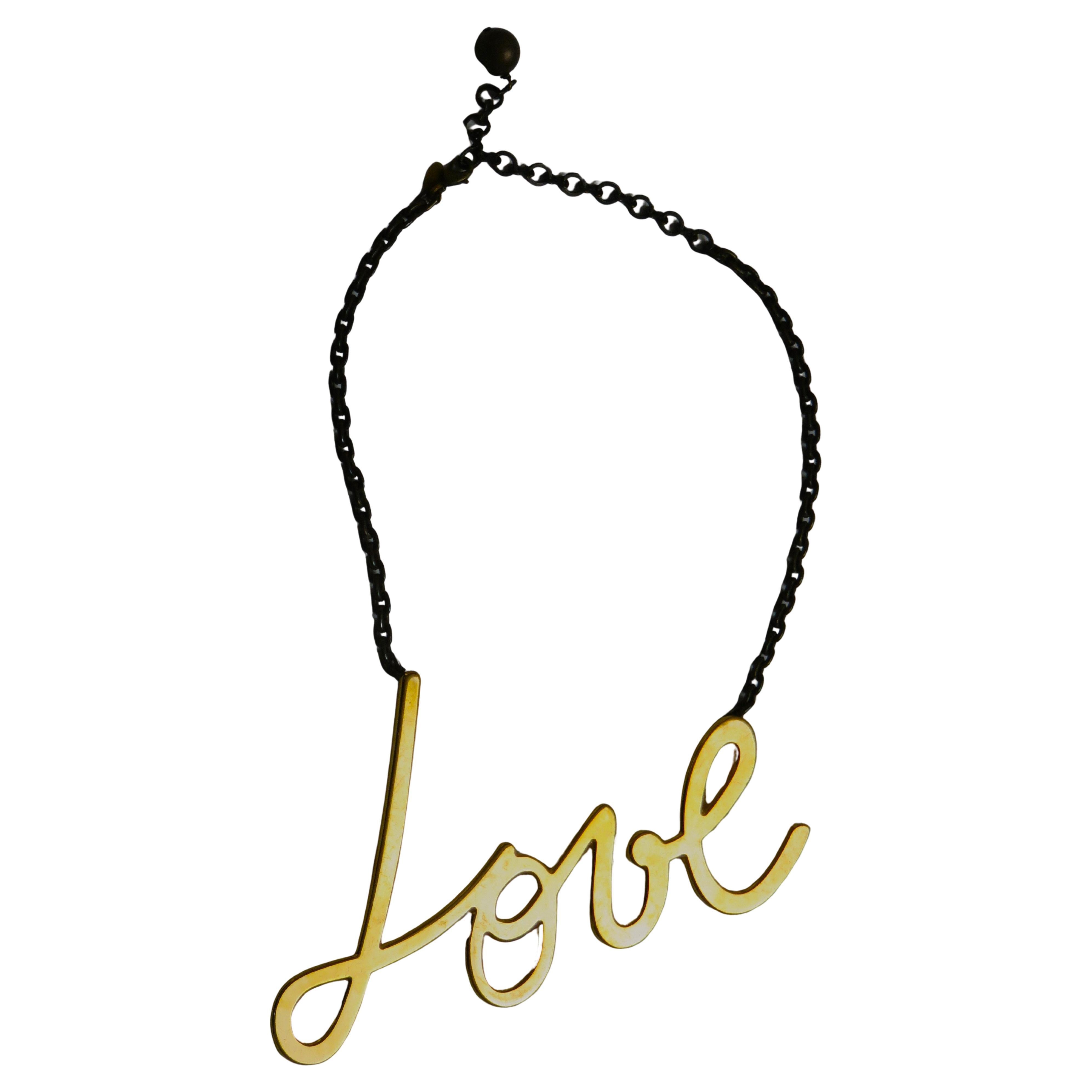 Collana Lanvin Iconic LOVE con scatola