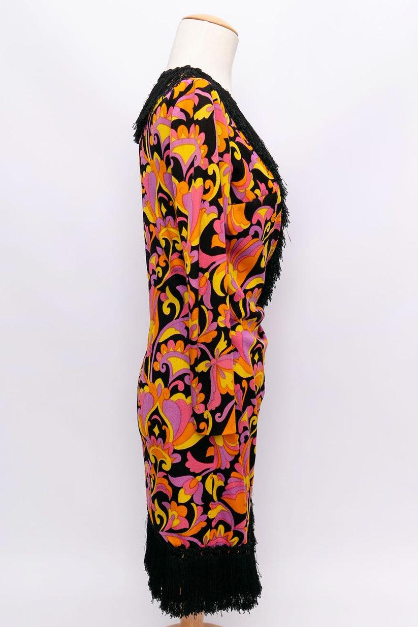 Women's Lanvin Jersey Wrap Dress, Size 36FR For Sale