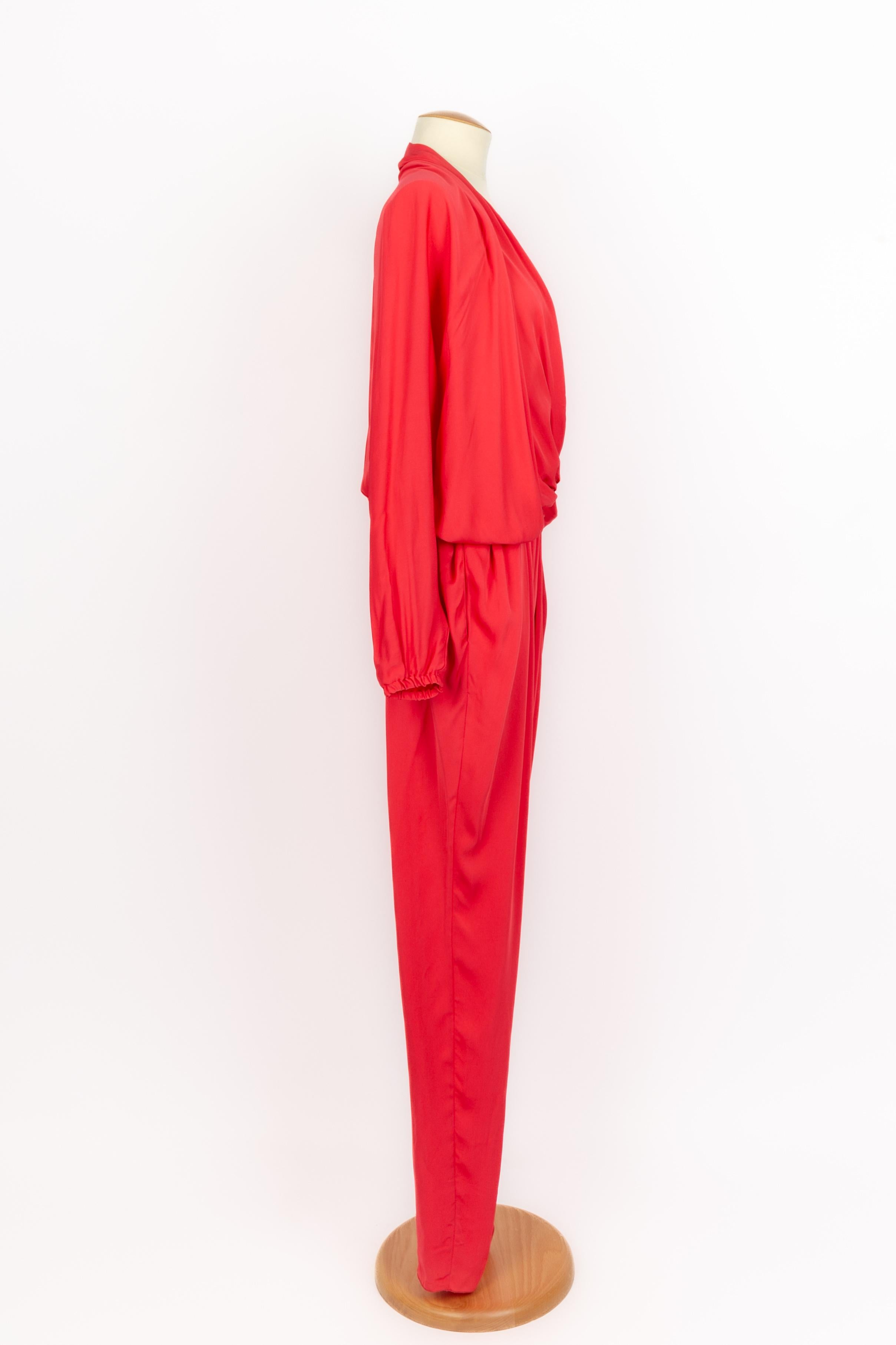 Lanvin jumpsuit Summer 2014 (Rot) im Angebot