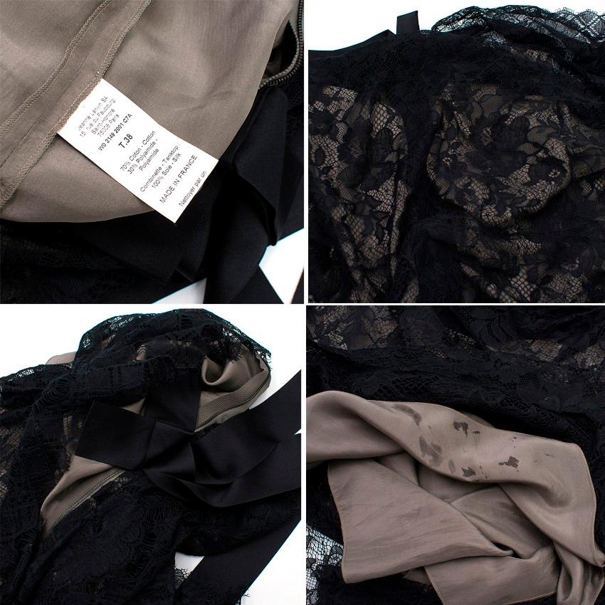 Lanvin Lace Dress - Size US 4 For Sale 3