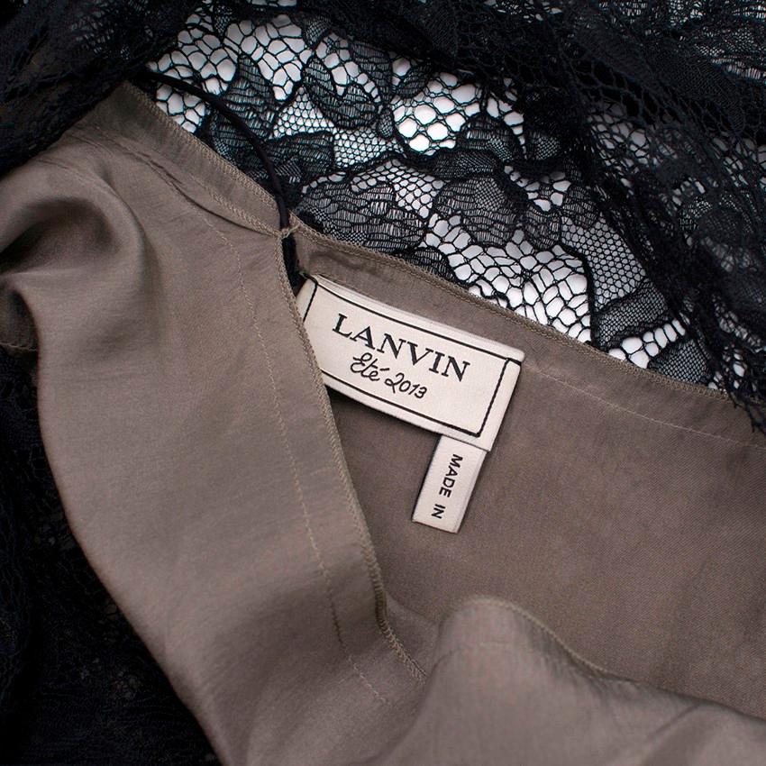 Women's Lanvin Lace Dress - Size US 4 For Sale