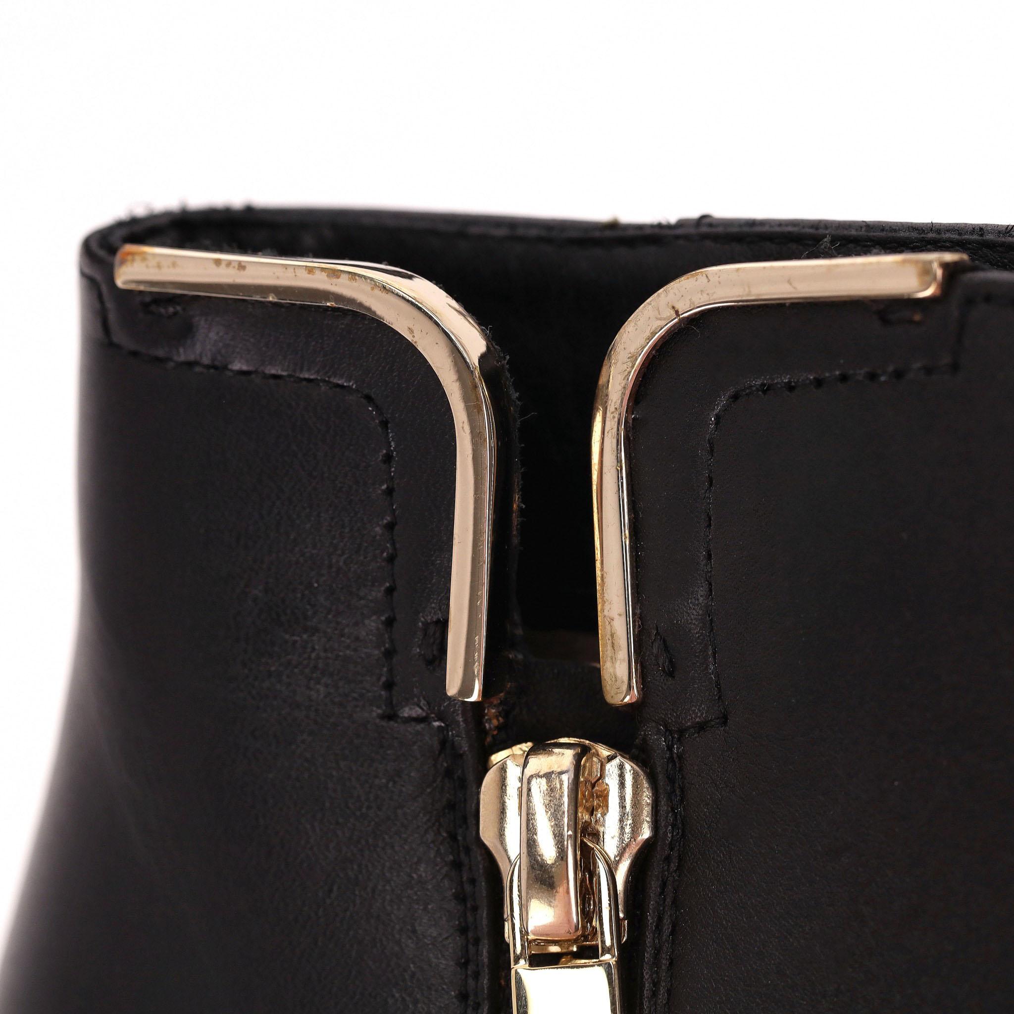Lanvin Leather Ankle Boots For Sale 2