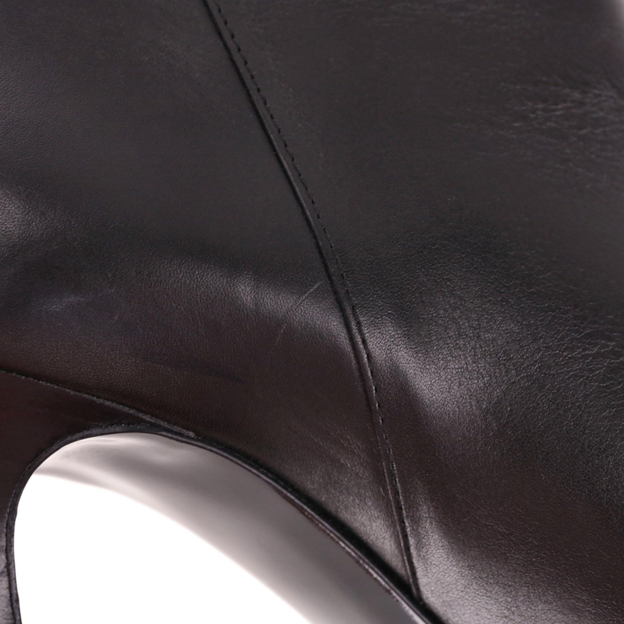 Lanvin Leather Ankle Boots For Sale 3
