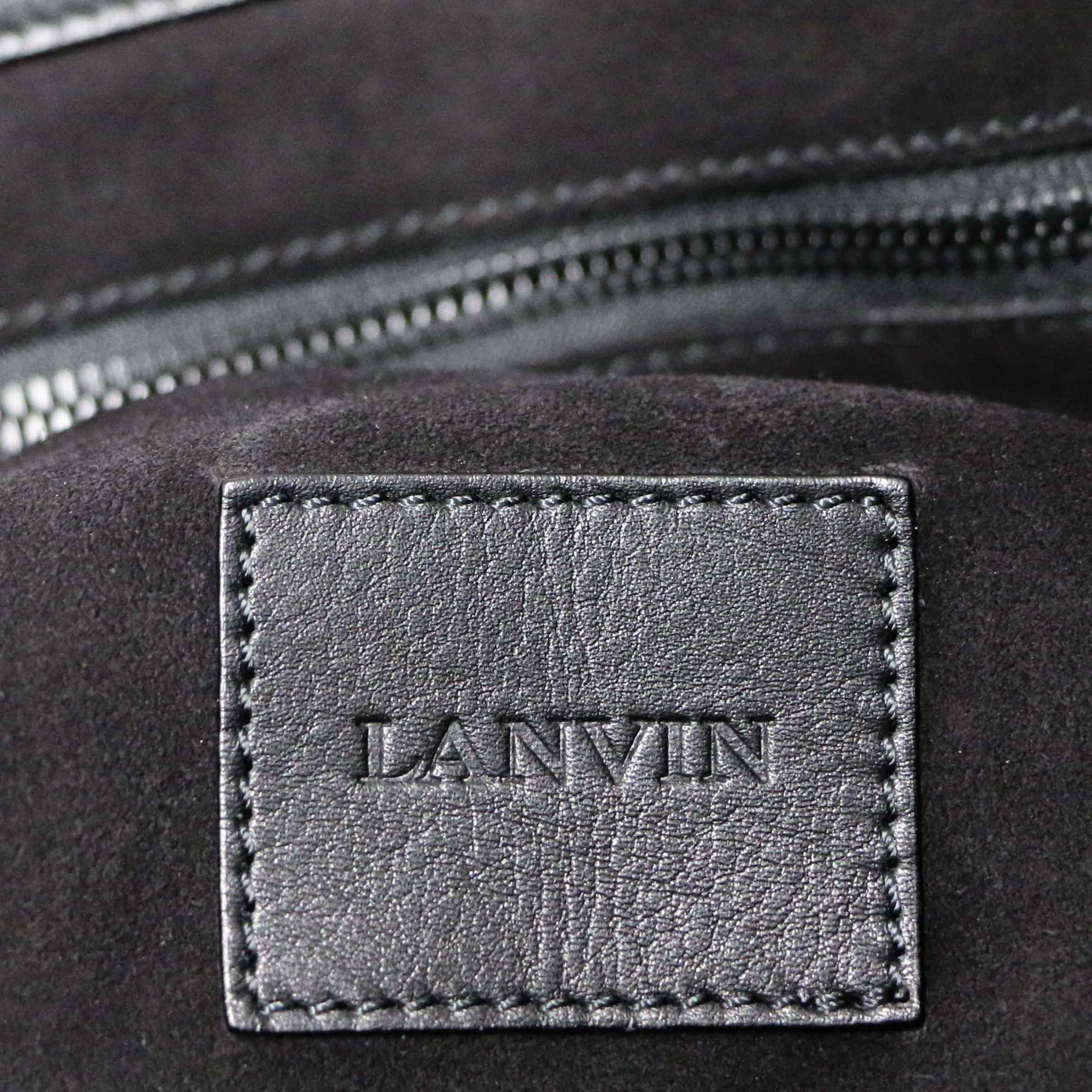 Lanvin leather handbag For Sale 4