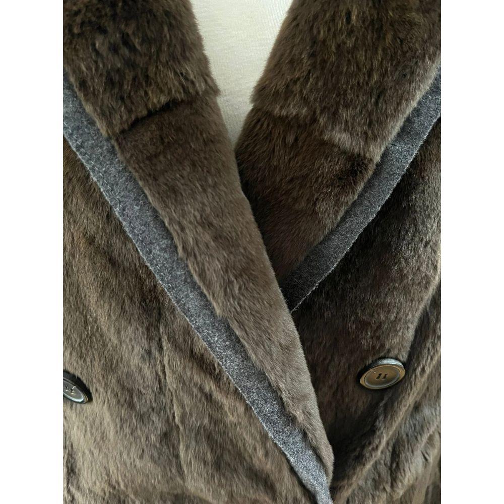 Men's Lanvin Marten Fur Jacket Size 50FR For Sale