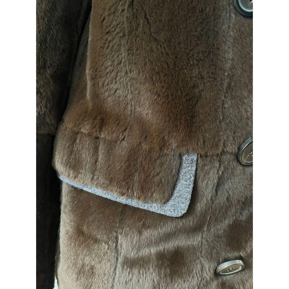 Lanvin Marten Fur Jacket Size 50FR For Sale 1