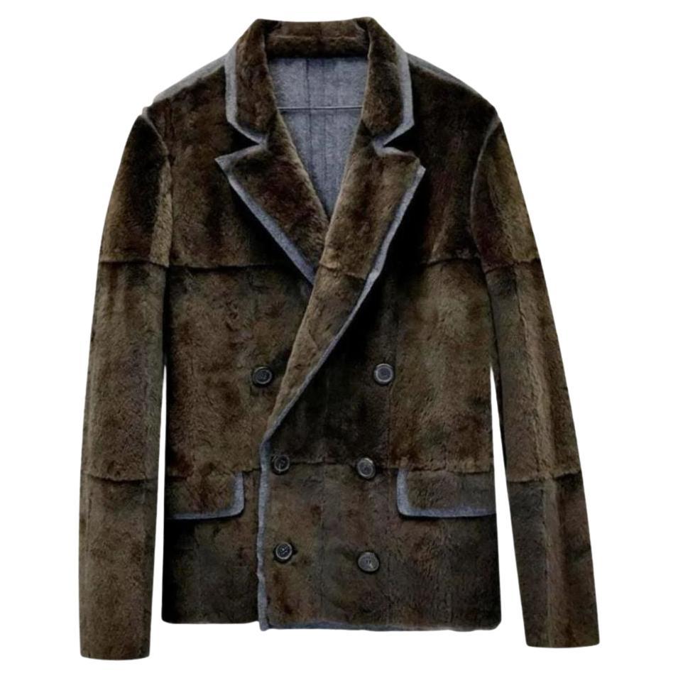 Lanvin Marten Fur Jacket Size 50FR For Sale
