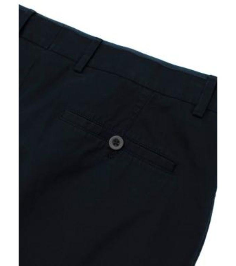 Lanvin Mens Navy Trousers For Sale 3
