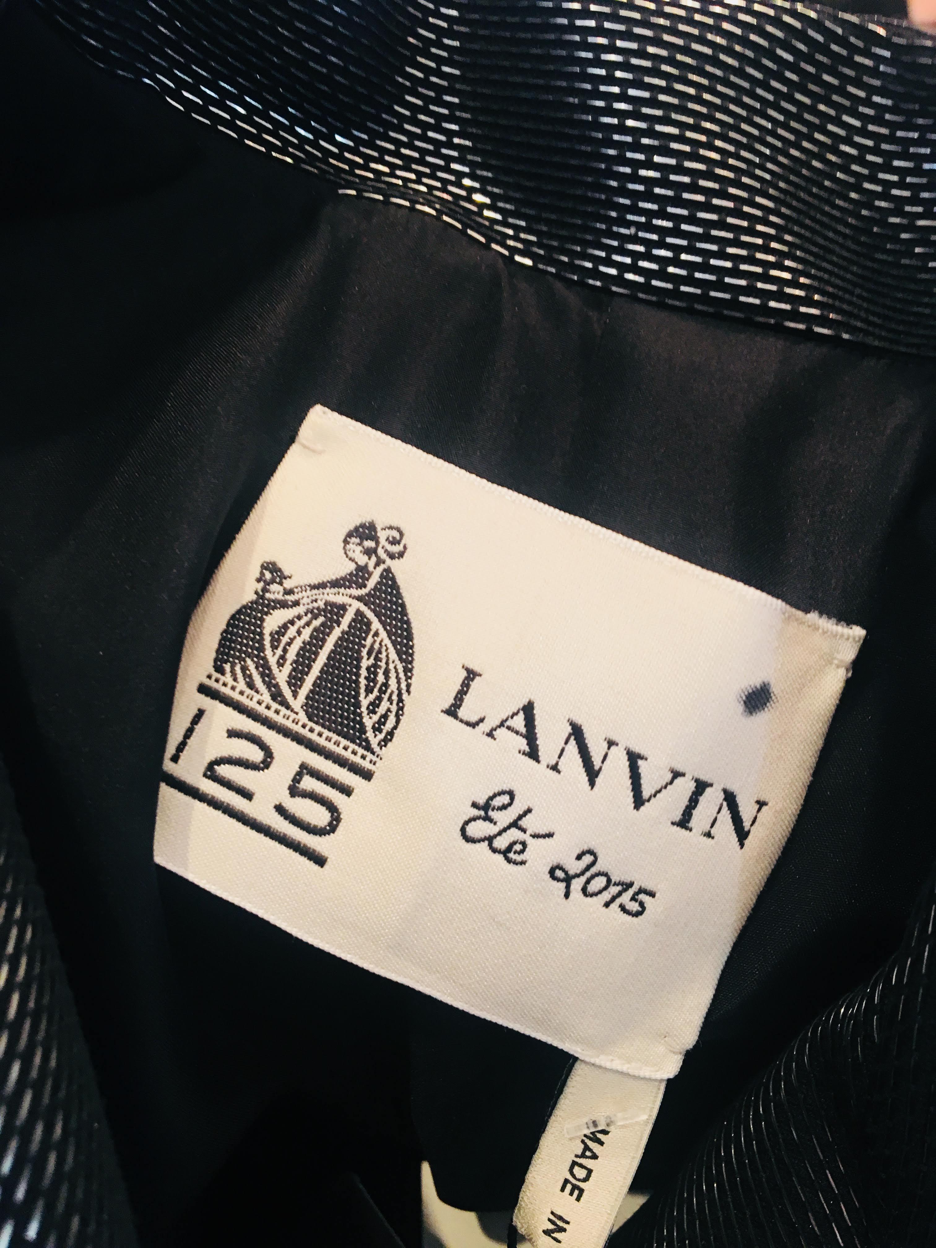 Lanvin Metallic Jacket 7