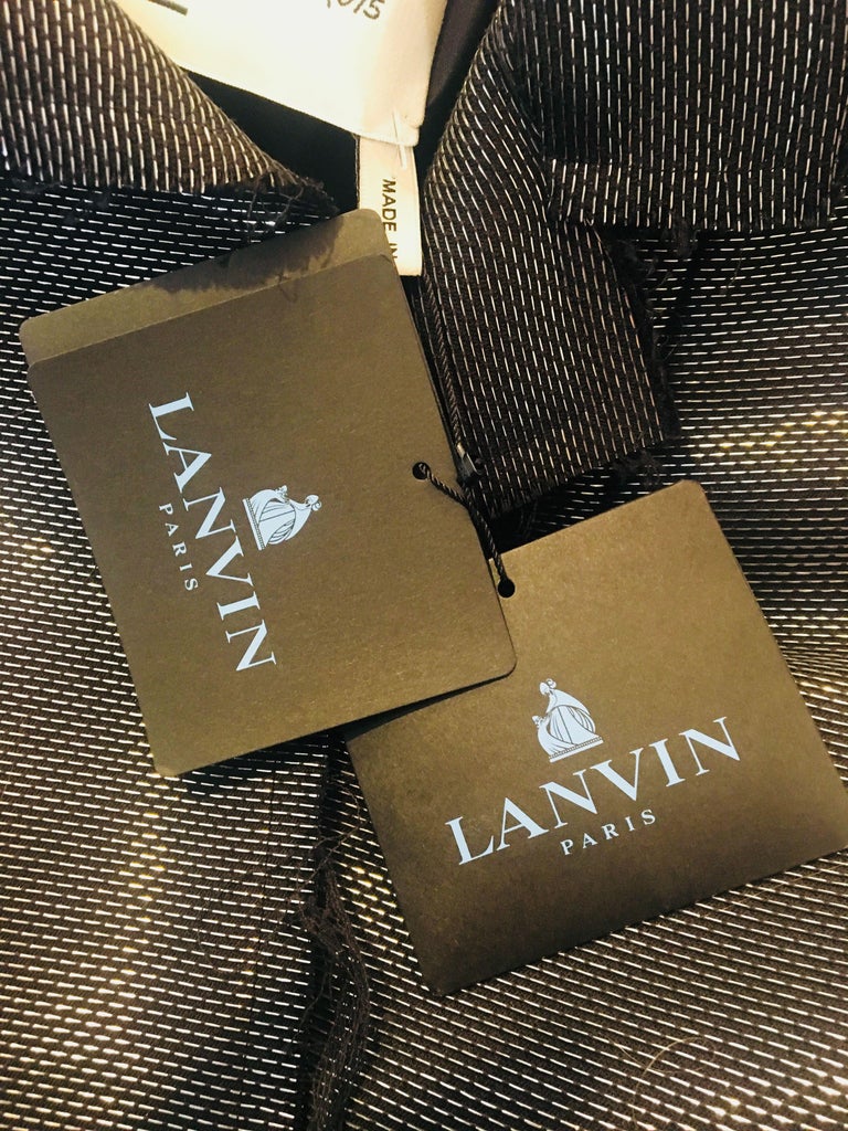 Lanvin Metallic Jacket For Sale at 1stdibs