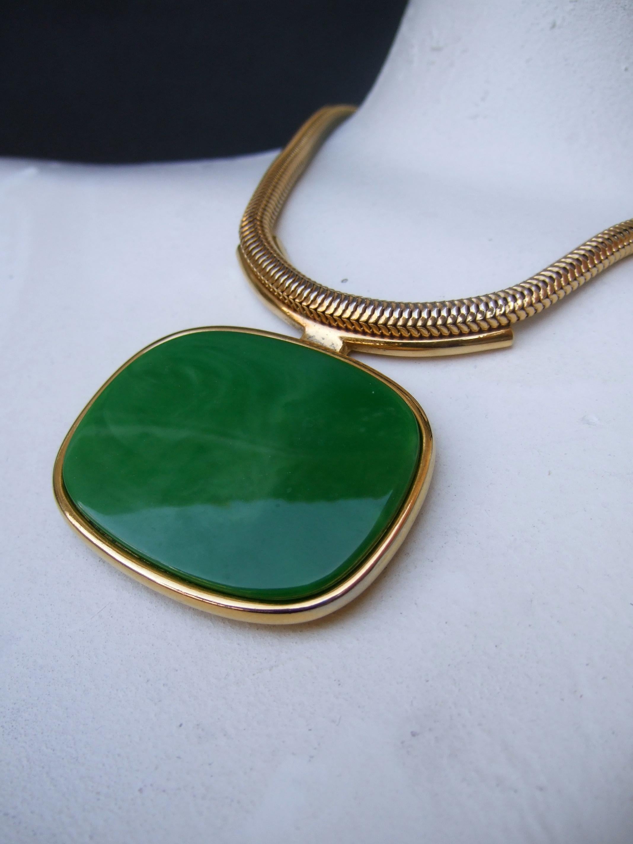 Lanvin Paris Mod Sleek Interchangeable Resin Pend… - image 13