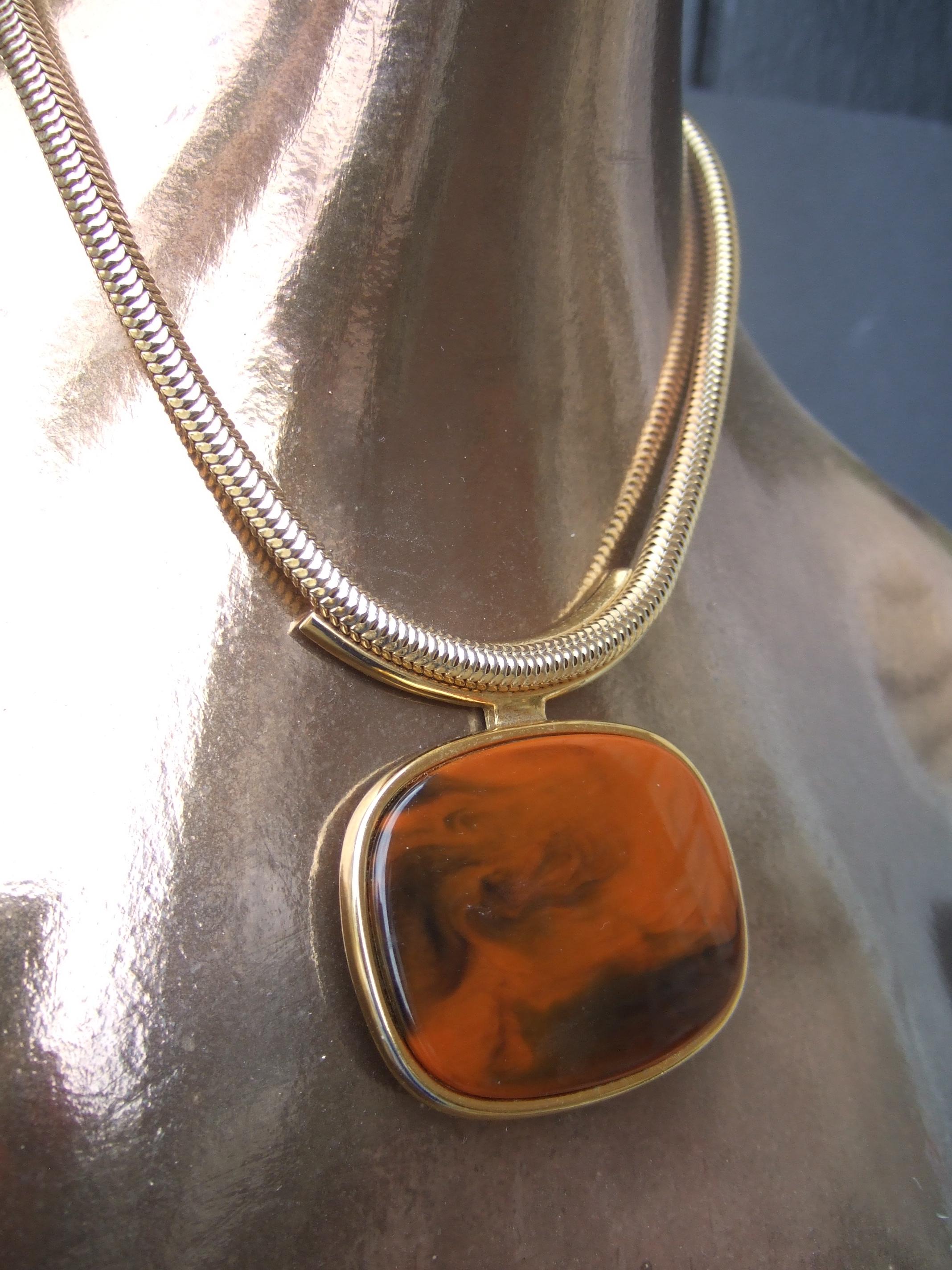 Lanvin Paris Mod Sleek Interchangeable Resin Pend… - image 17