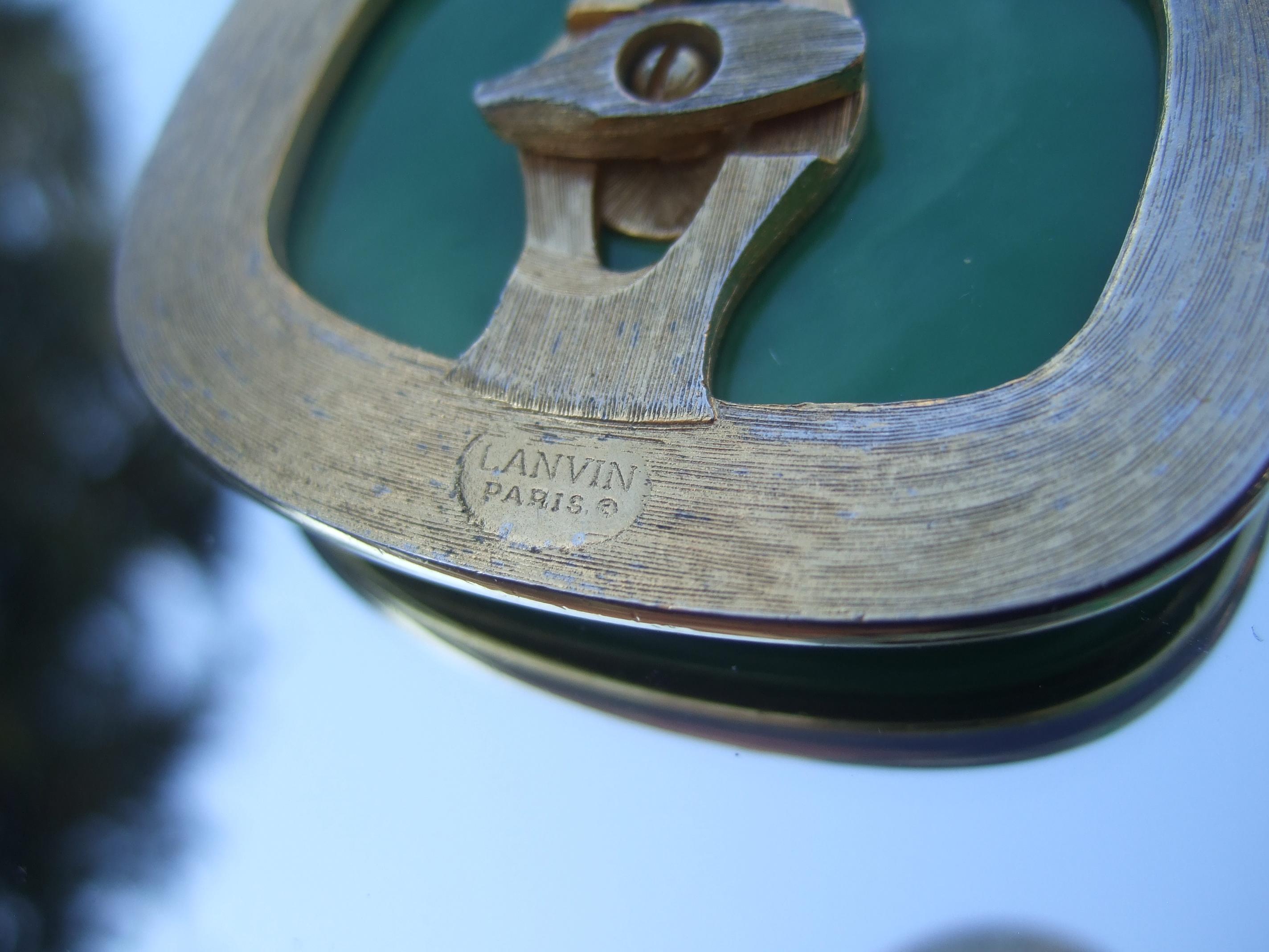 Lanvin Paris Mod Sleek Interchangeable Resin Pend… - image 19