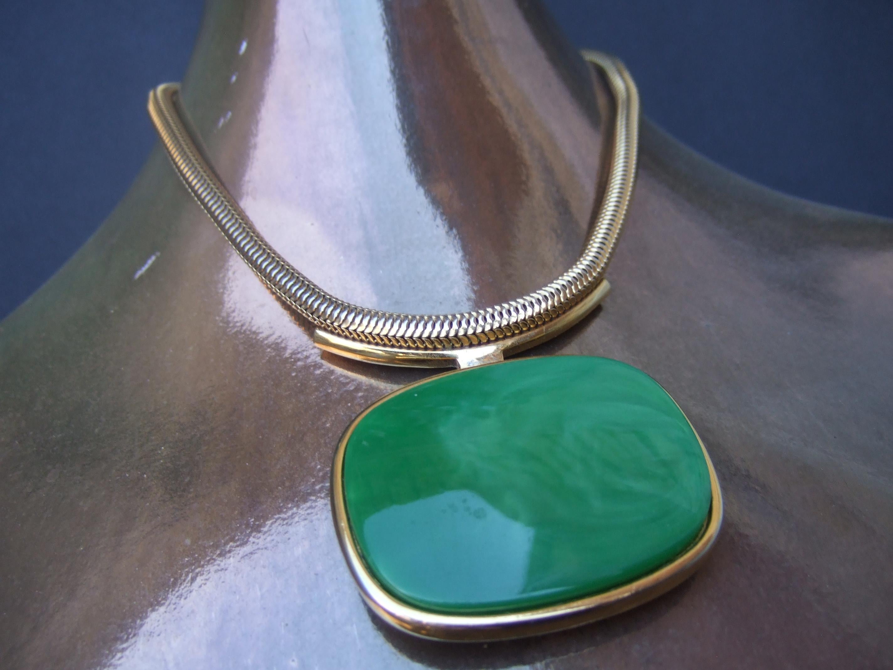 Lanvin Paris Mod Sleek Interchangeable Resin Pend… - image 3