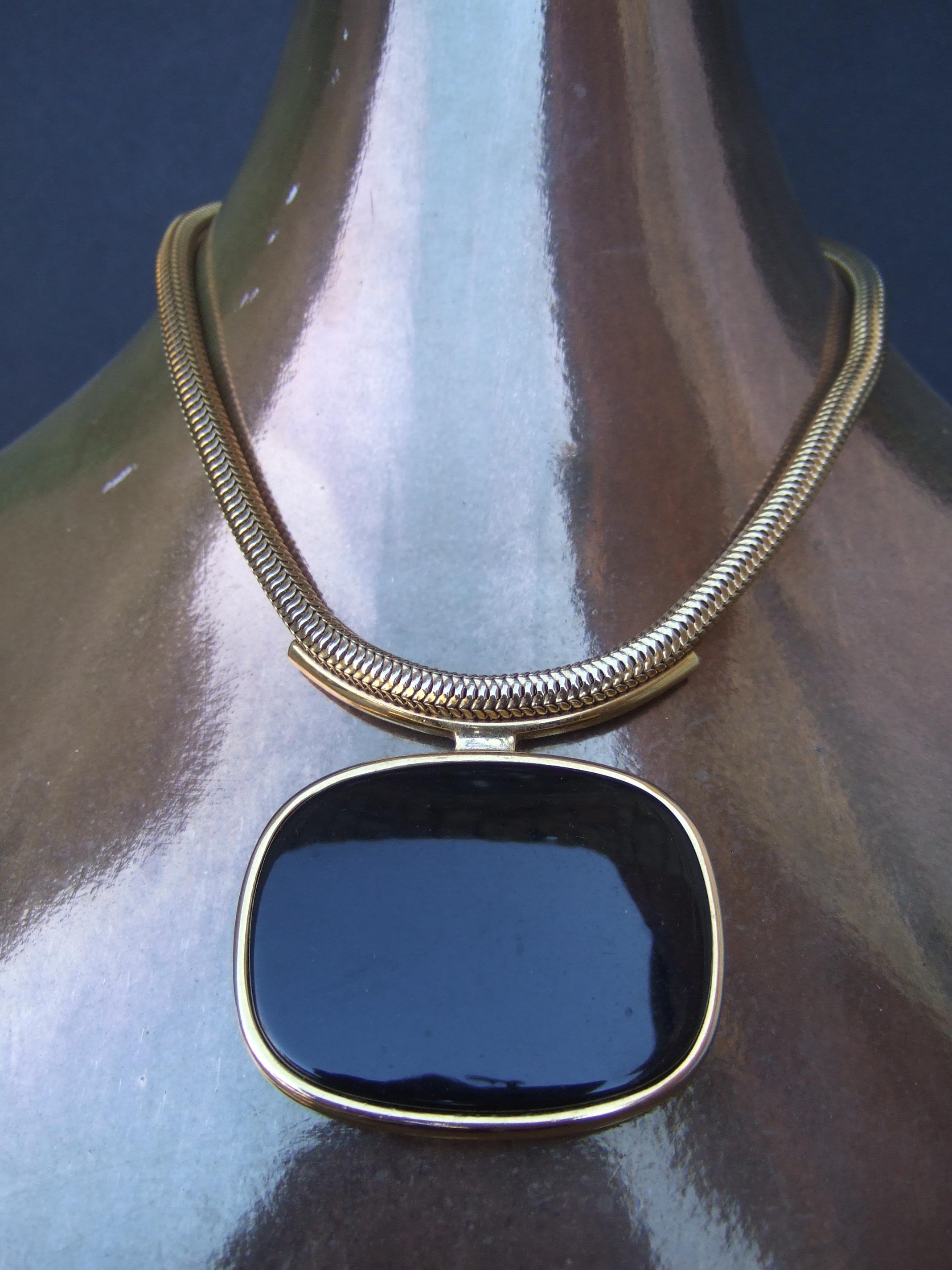 Lanvin Paris Mod Sleek Interchangeable Resin Pend… - image 5