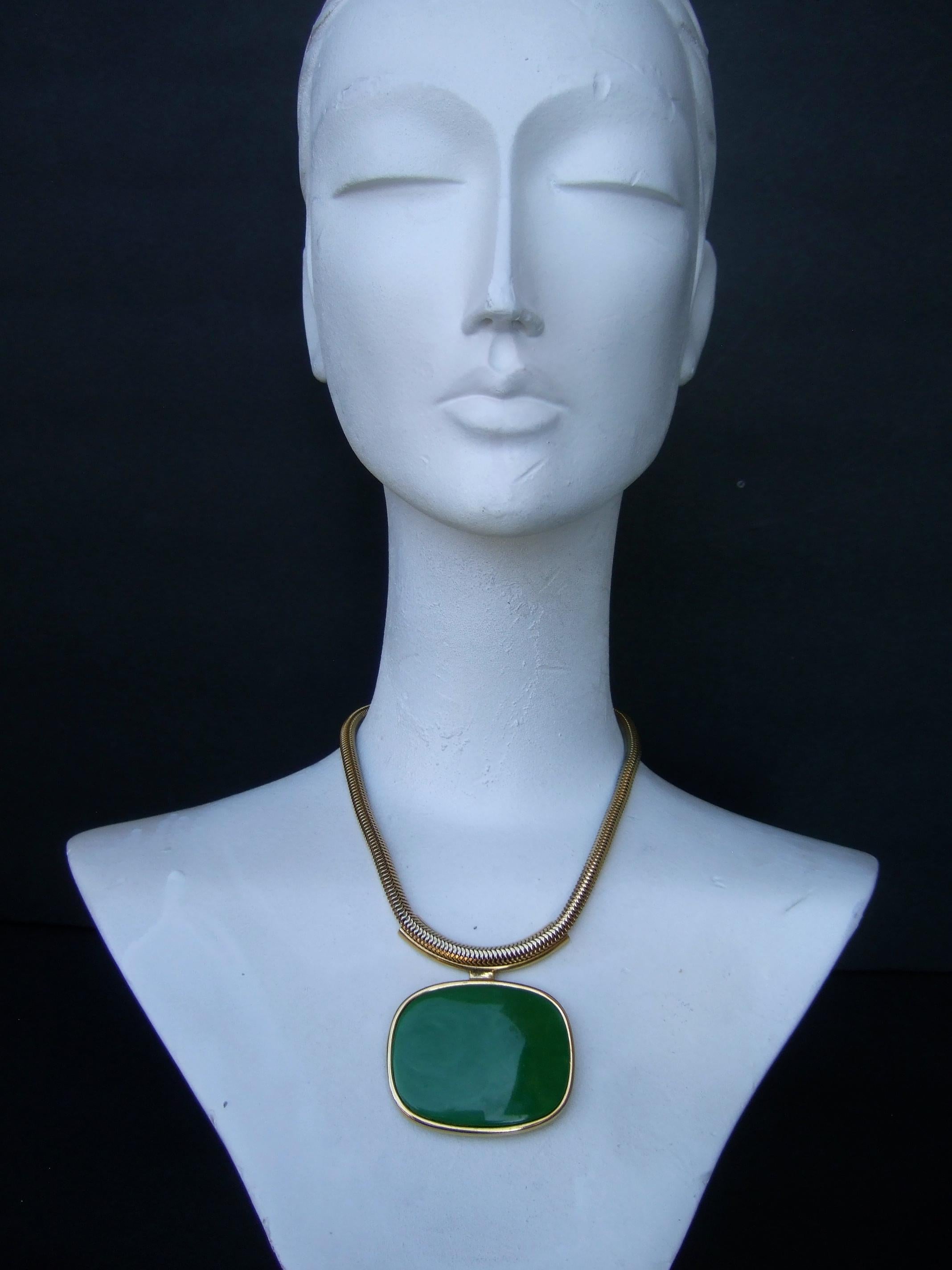 Lanvin Paris Mod Sleek Interchangeable Resin Pend… - image 7