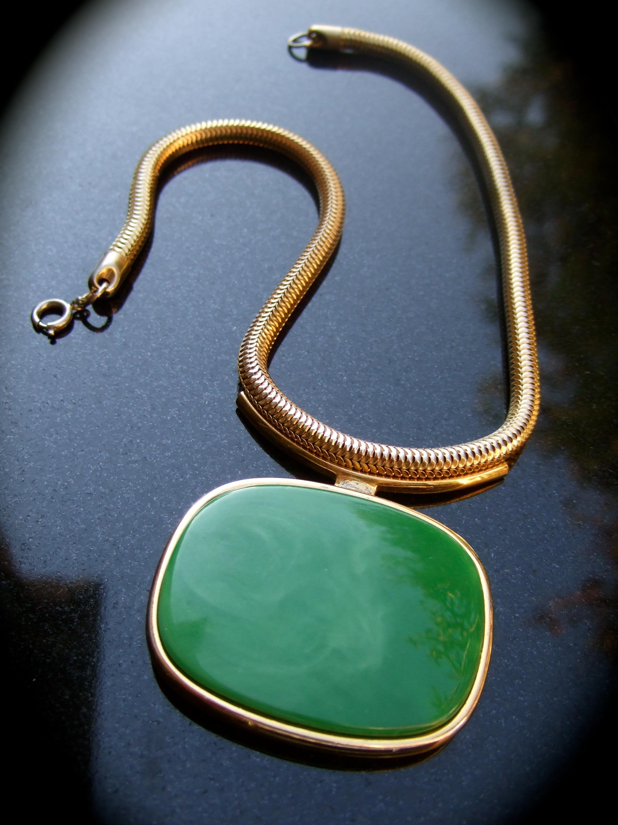 Lanvin Paris Mod Sleek Interchangeable Resin Pend… - image 8