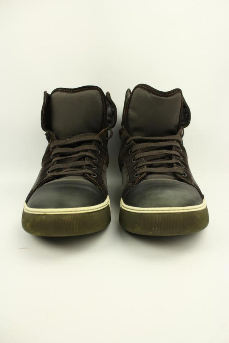 lanvin high top sneakers