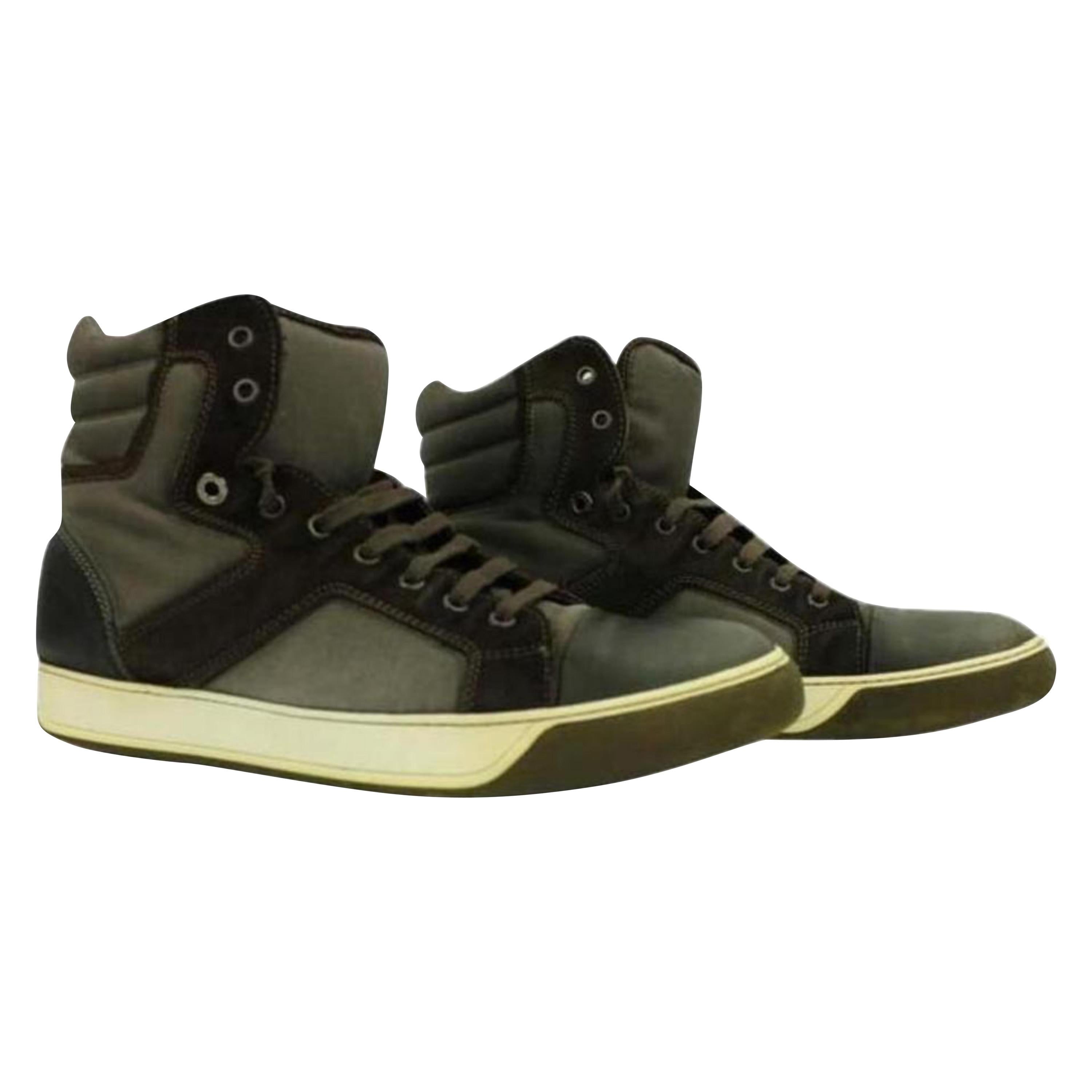 lanvin high top sneakers