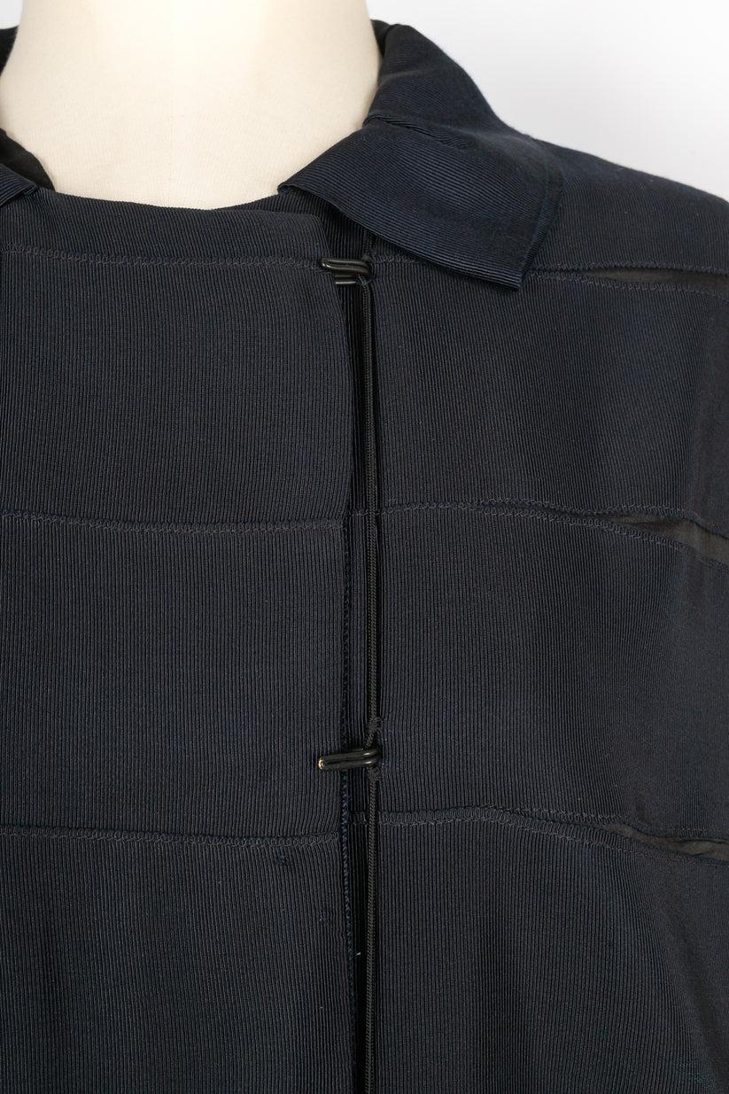 Lanvin Navy Blue Coat Winter, 2008 For Sale 2