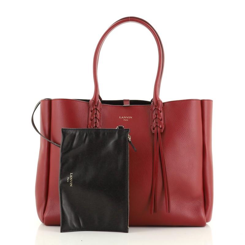 Lanvin outlet shopper tote