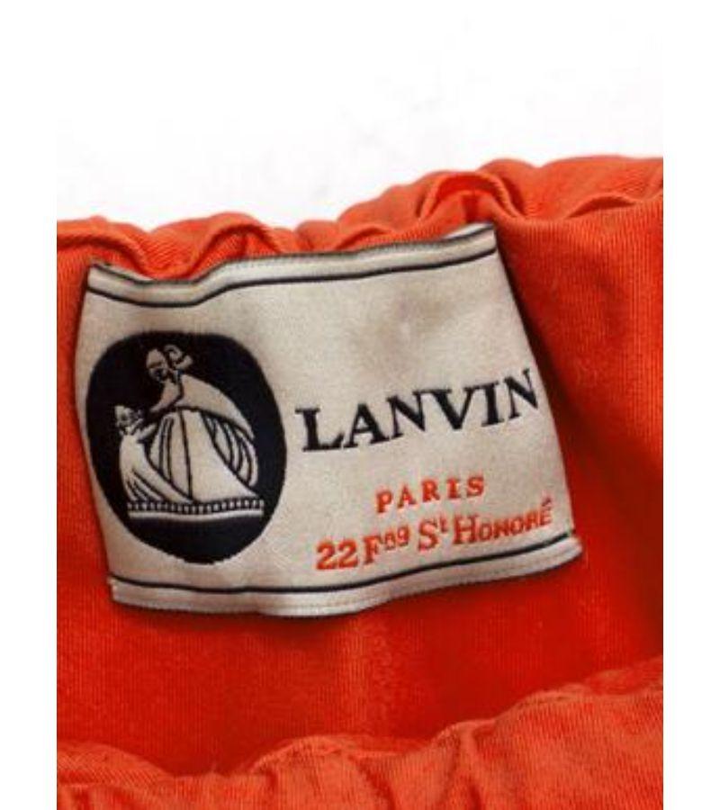 Lanvin One Shoulder Ruffle Dress For Sale 6