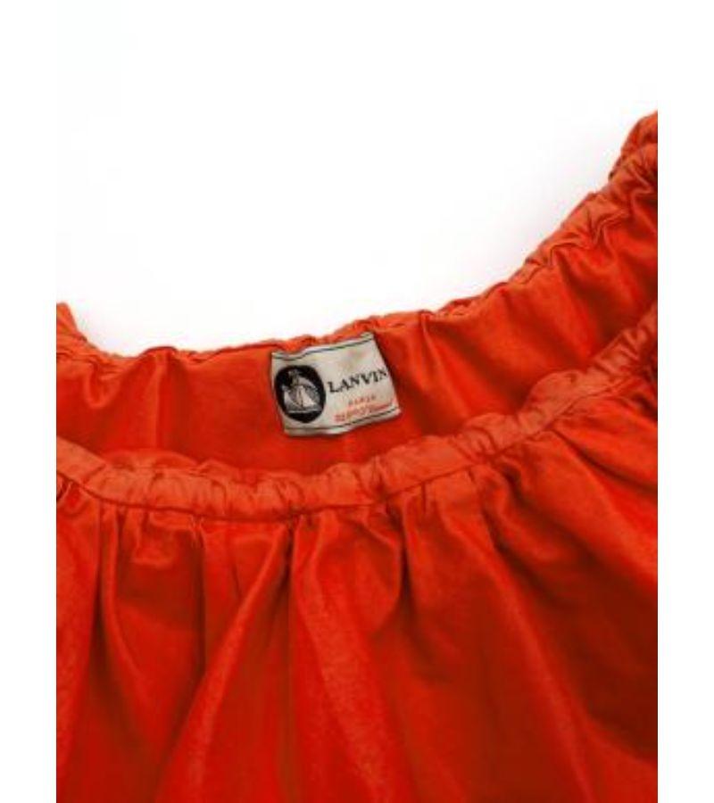 Lanvin One Shoulder Ruffle Dress For Sale 1