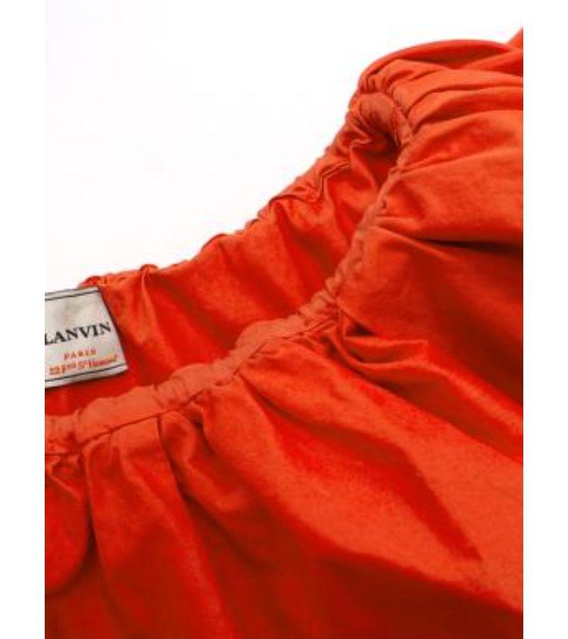 Lanvin One Shoulder Ruffle Dress For Sale 5