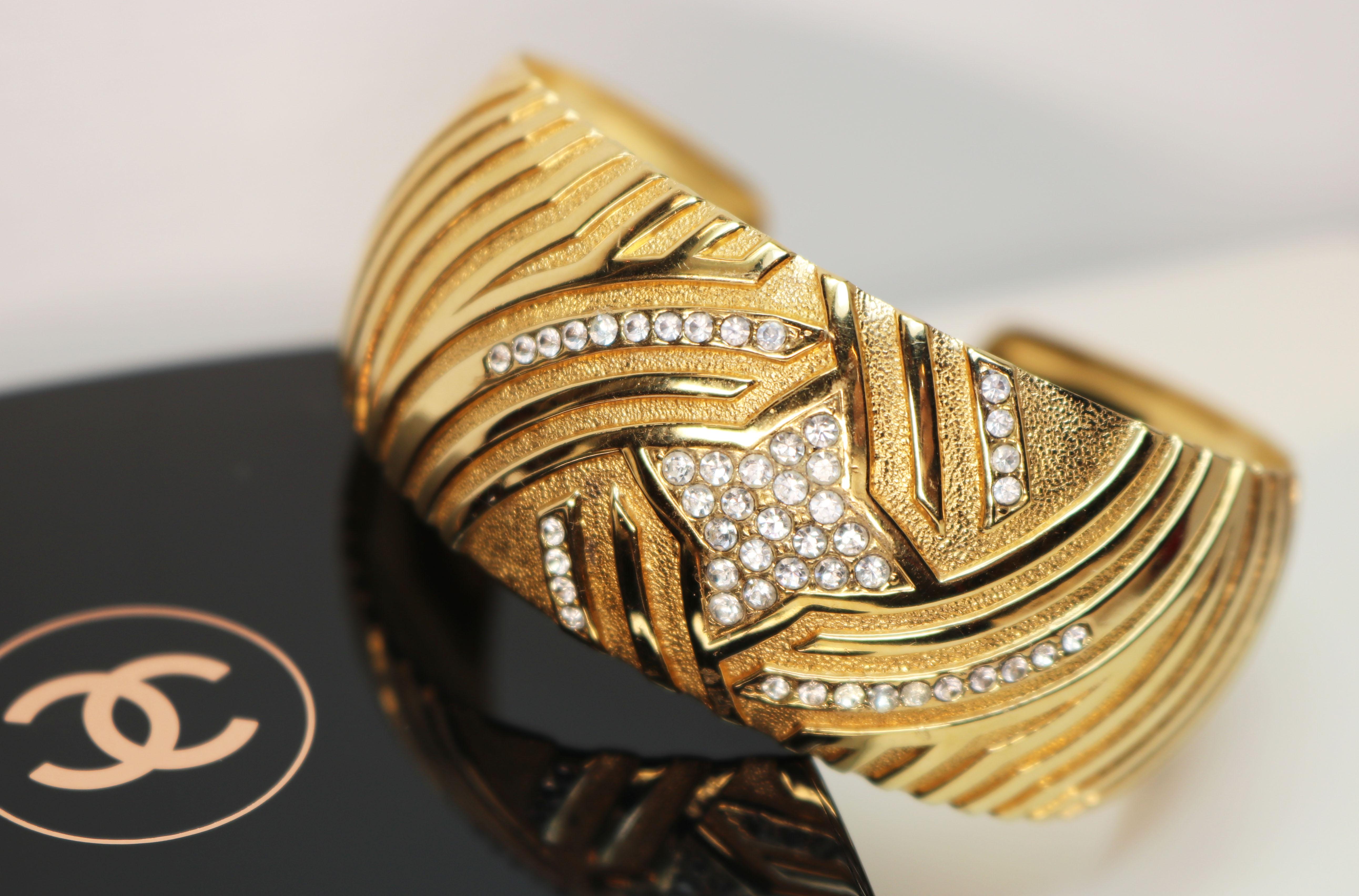 Lanvin Paris Gold Bracelet im Angebot 2