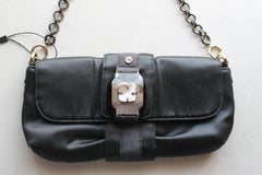 Lanvin Paris Satin Silk Hand Bag