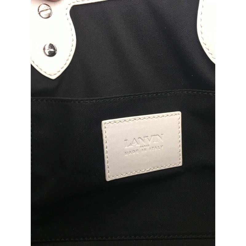 Lanvin Parrot Magot Bag Leather with Applique In Good Condition In NY, NY