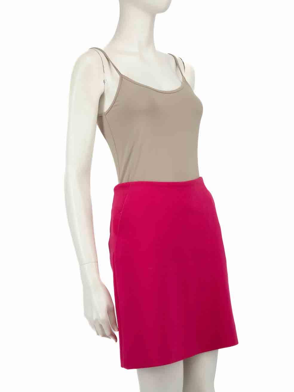 CONDITION is Good. Minor wear to skirt is evident. Light wear to the front and back with plucks and pilling to the weave on this used Lanvin designer resale item.
 
 
 
 Details
 
 
 Pink
 
 Cotton
 
 Skirt
 
 A-line
 
 Mini
 
 2x Side pockets
 
